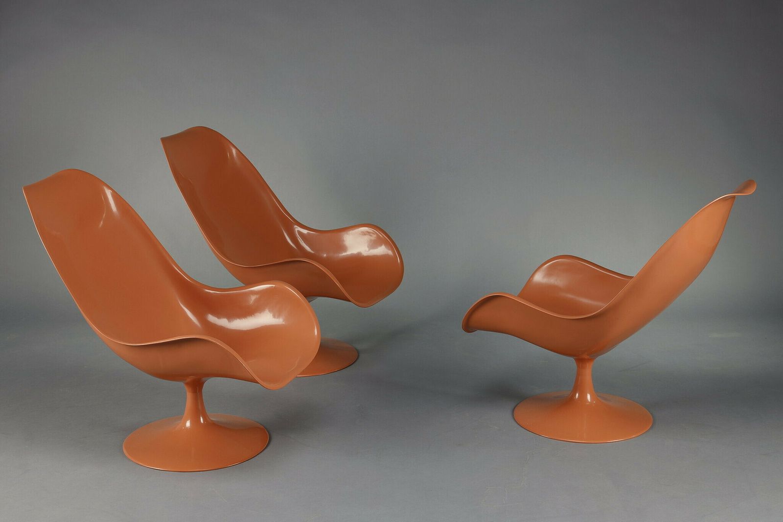 photo for sale 1970s Living Room Set: Tulip Chairs And Coffee Table