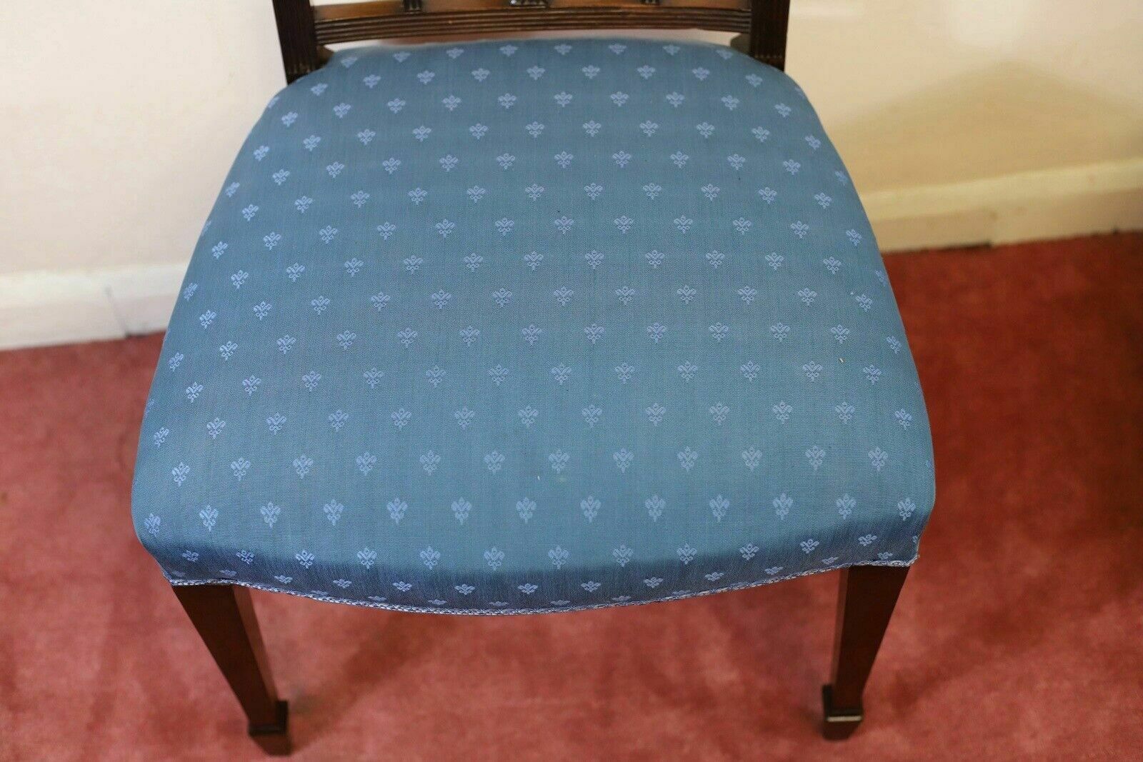 photo for sale Beautiful Set Of Eight 19th Century Mahogany Dining Chairs