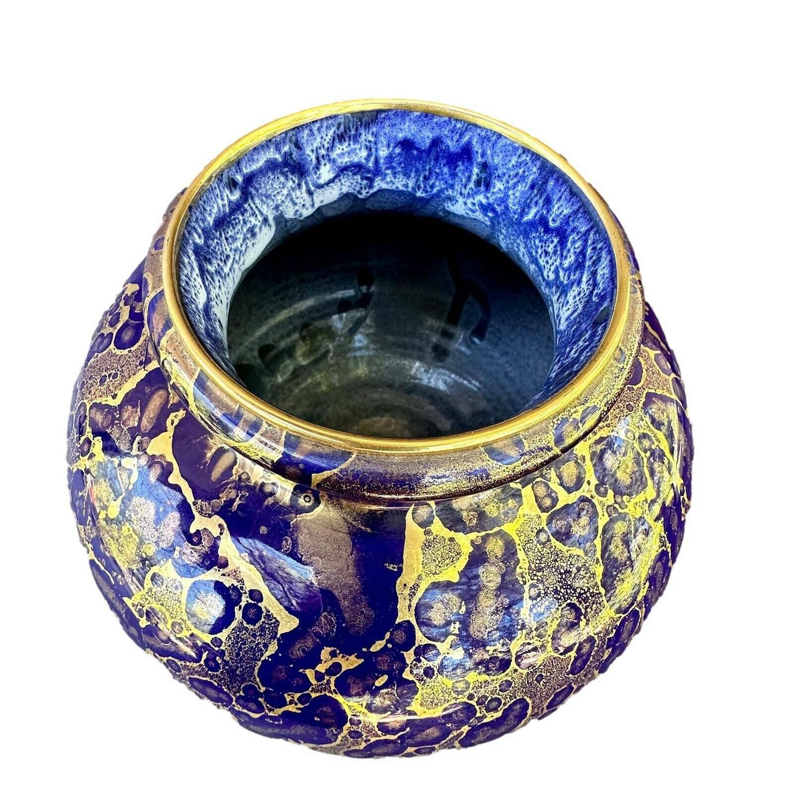 1930's Vintage Vase Sèvres Earthenware Jean Mazeaud Jean Faverot photo 1172.0