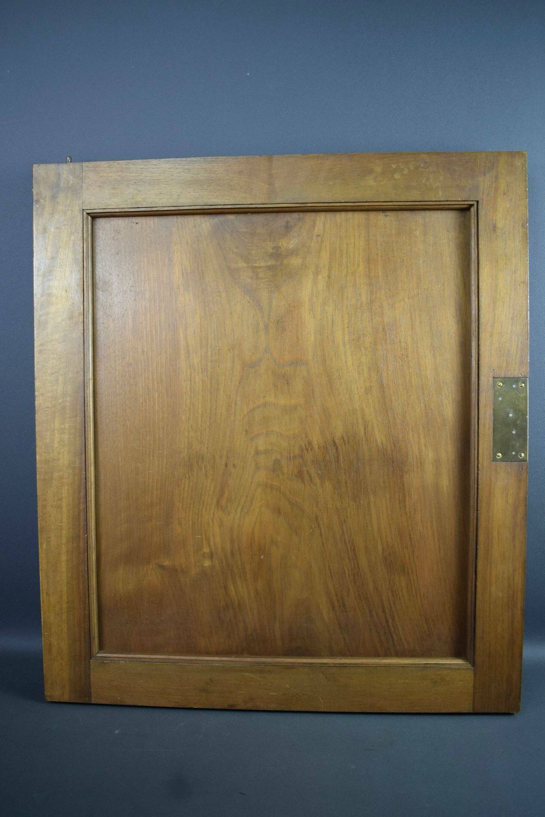 Architectural French Antique Hand Carved Wood Cupboard Chimera Head Mascaron 19th photo vintage