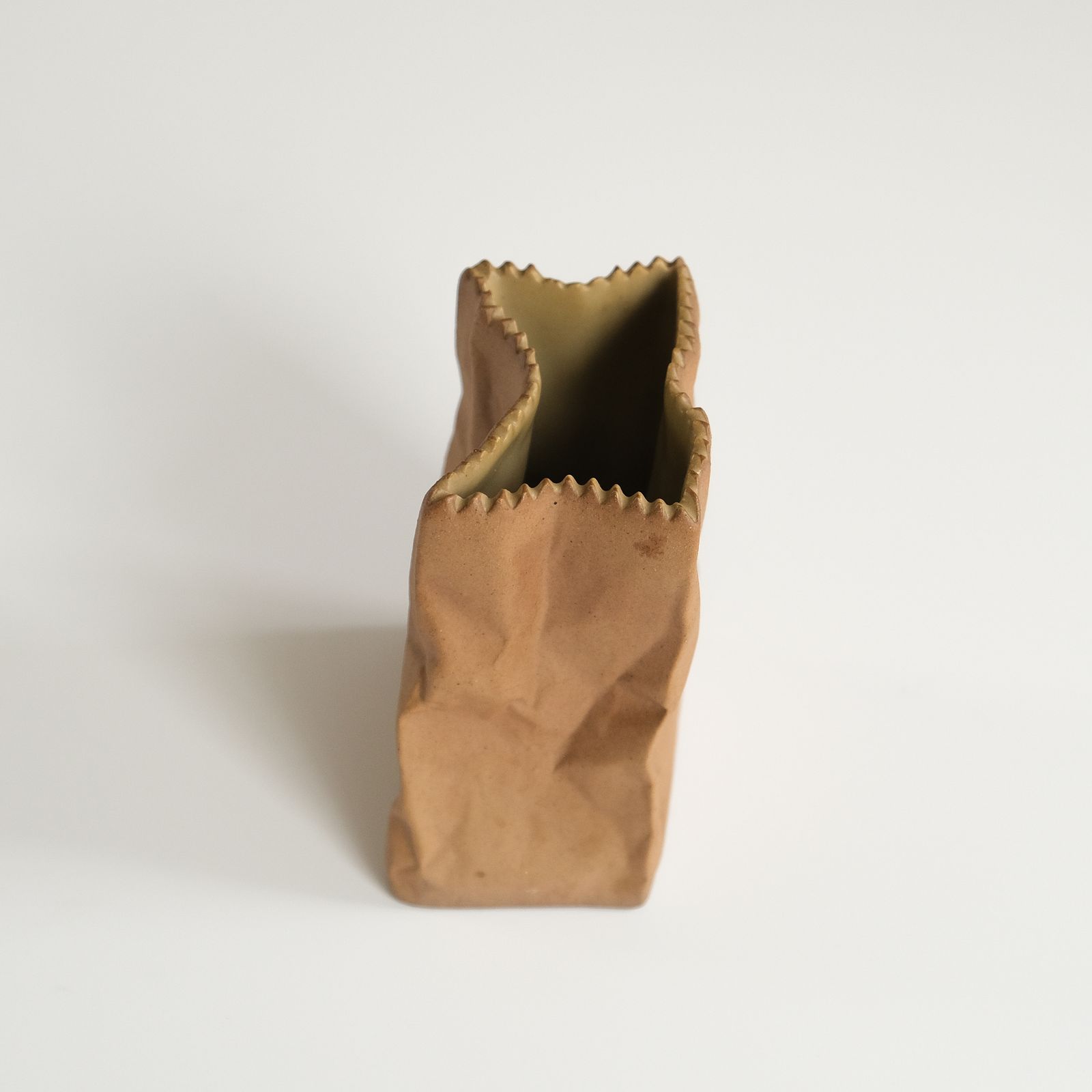 photo for sale Mid Century Tapio Wirkkala “Paper Bag" Vase For Rosenthal, Germany C.1970s