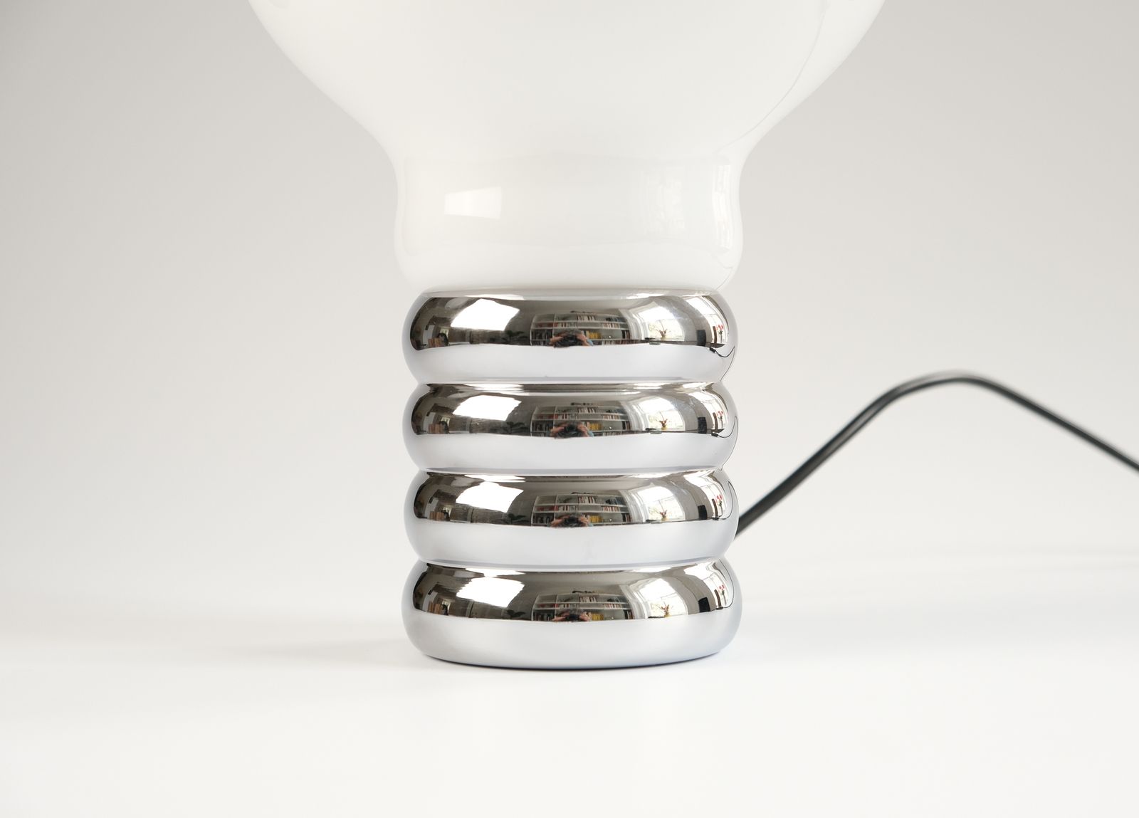 Iconic Early “Bulb” Table Lamp By Ingo Maurer For Design M, Germany 1966 photo for sale