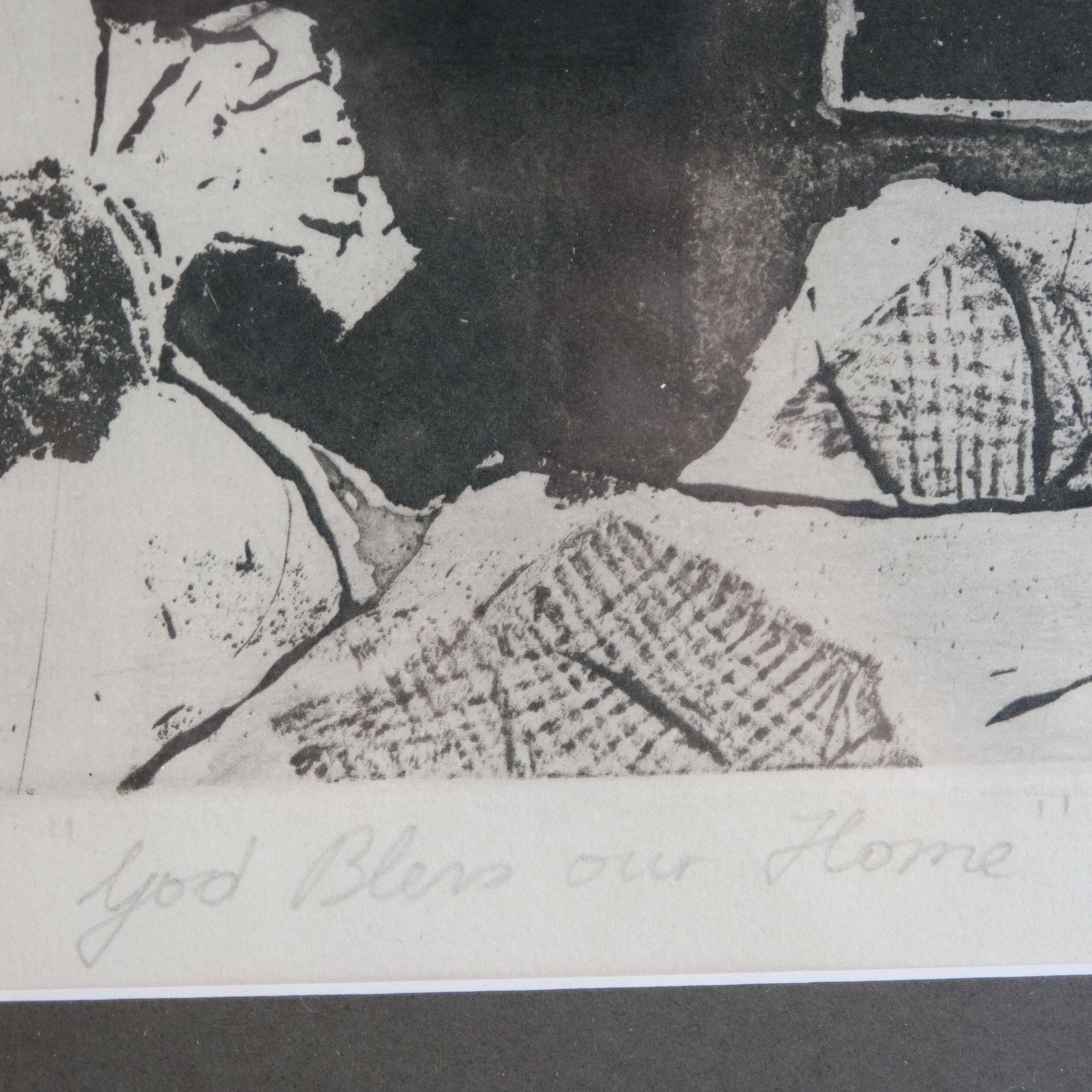 New Home Gift Couple By Fireside Print photo 60.0