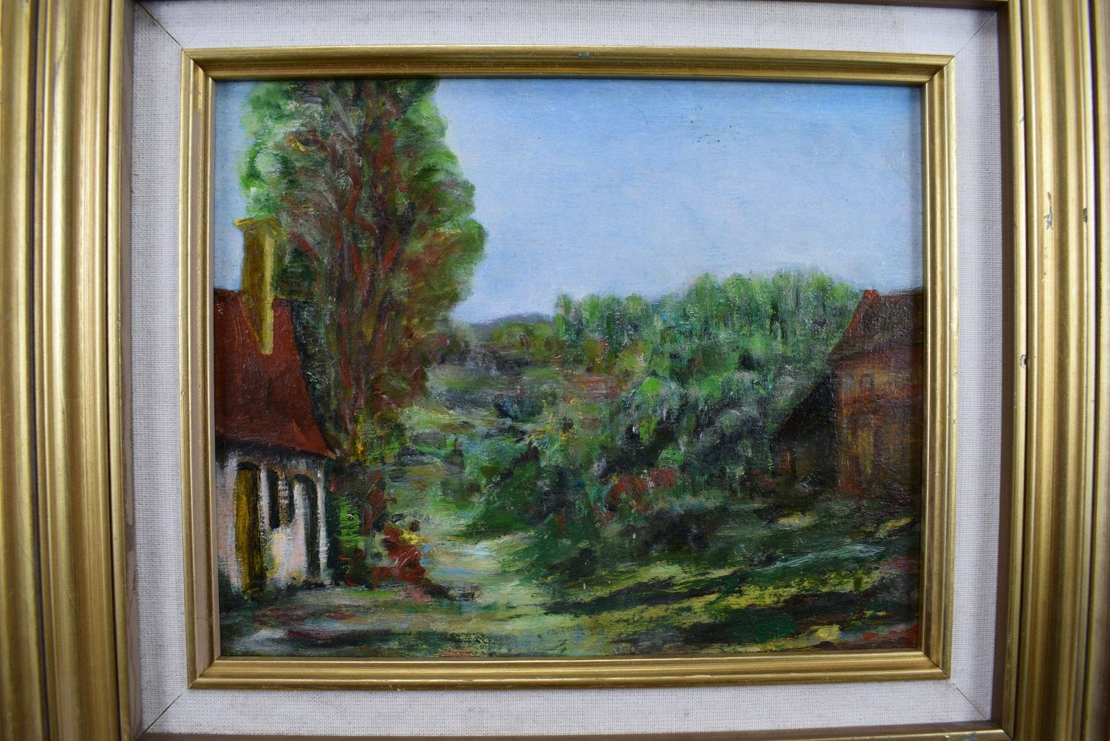 Impressionist Oil Painting French Country photo furniture