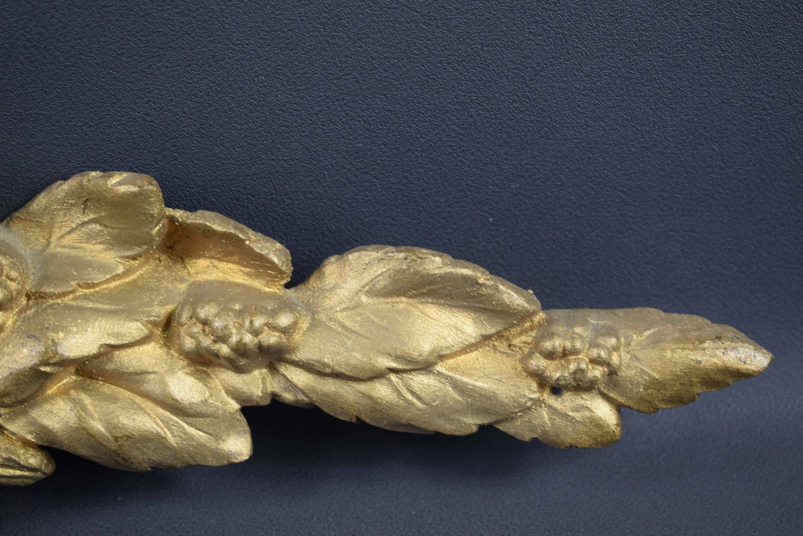 French Antique Bronze Pediment 19th photo 150.0