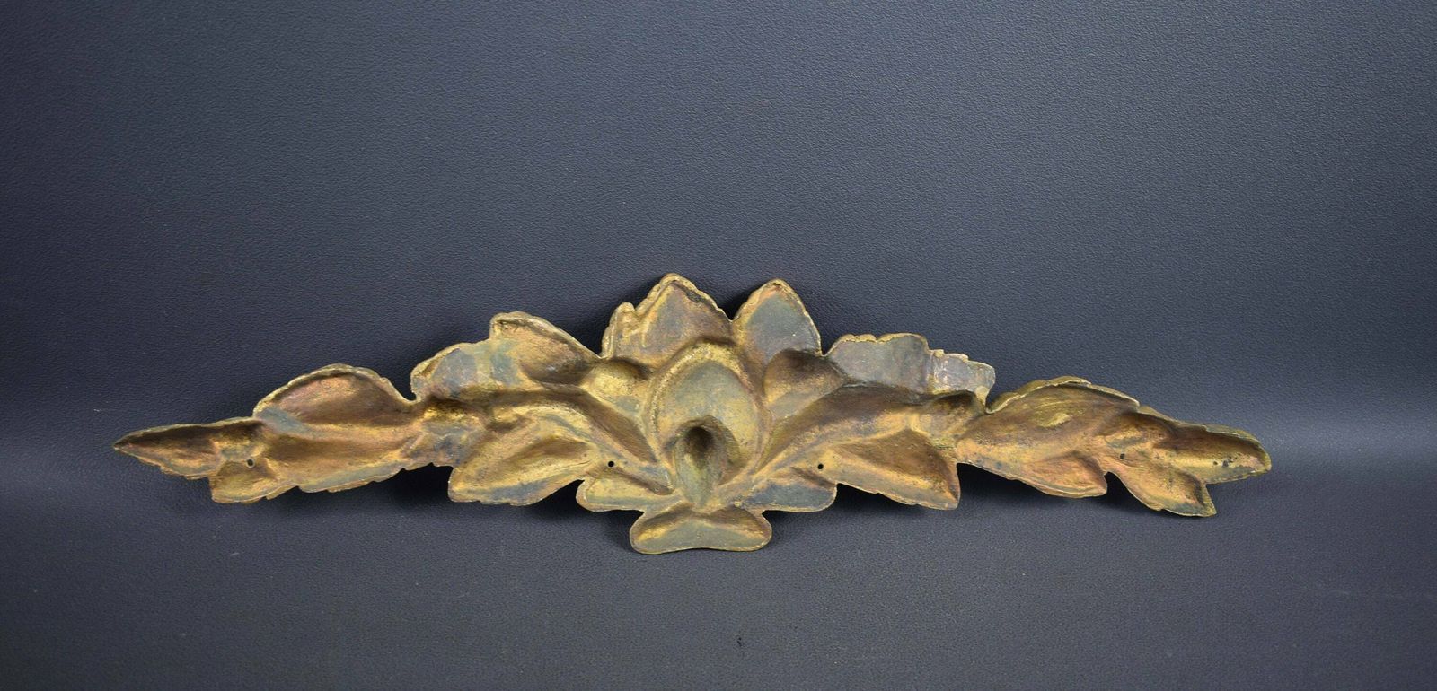 French Antique Bronze Pediment 19th photo buy