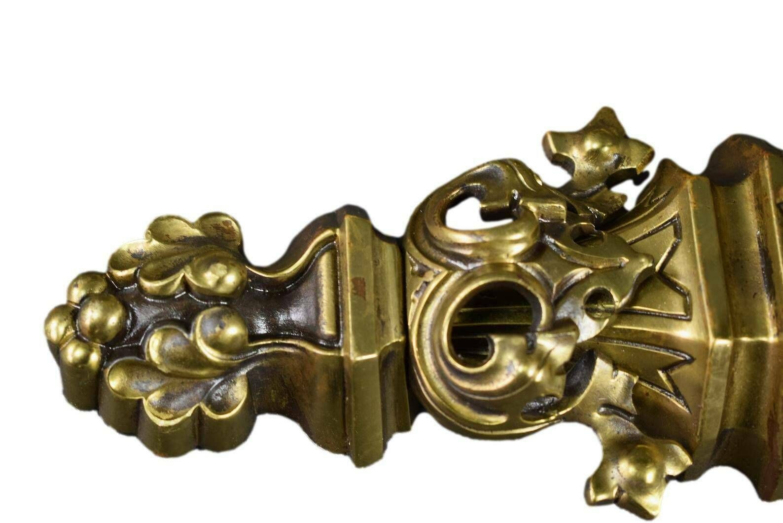 1930's French Antique Pair Of Gothic Wall Sconces Chimera Griffin Vintage photo Lighting