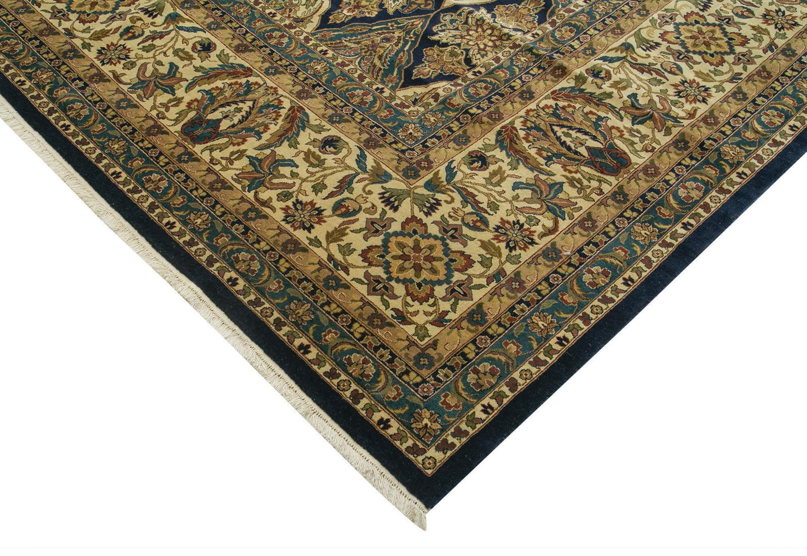 Wool Oriental Design Brown Large Oushak Area Rug   407 Cm X 600 Cm photo Textiles