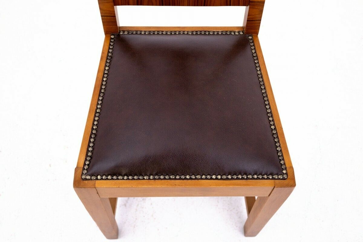 photo furniture A Set Of Art Deco Chairs, 1940s, Poland.