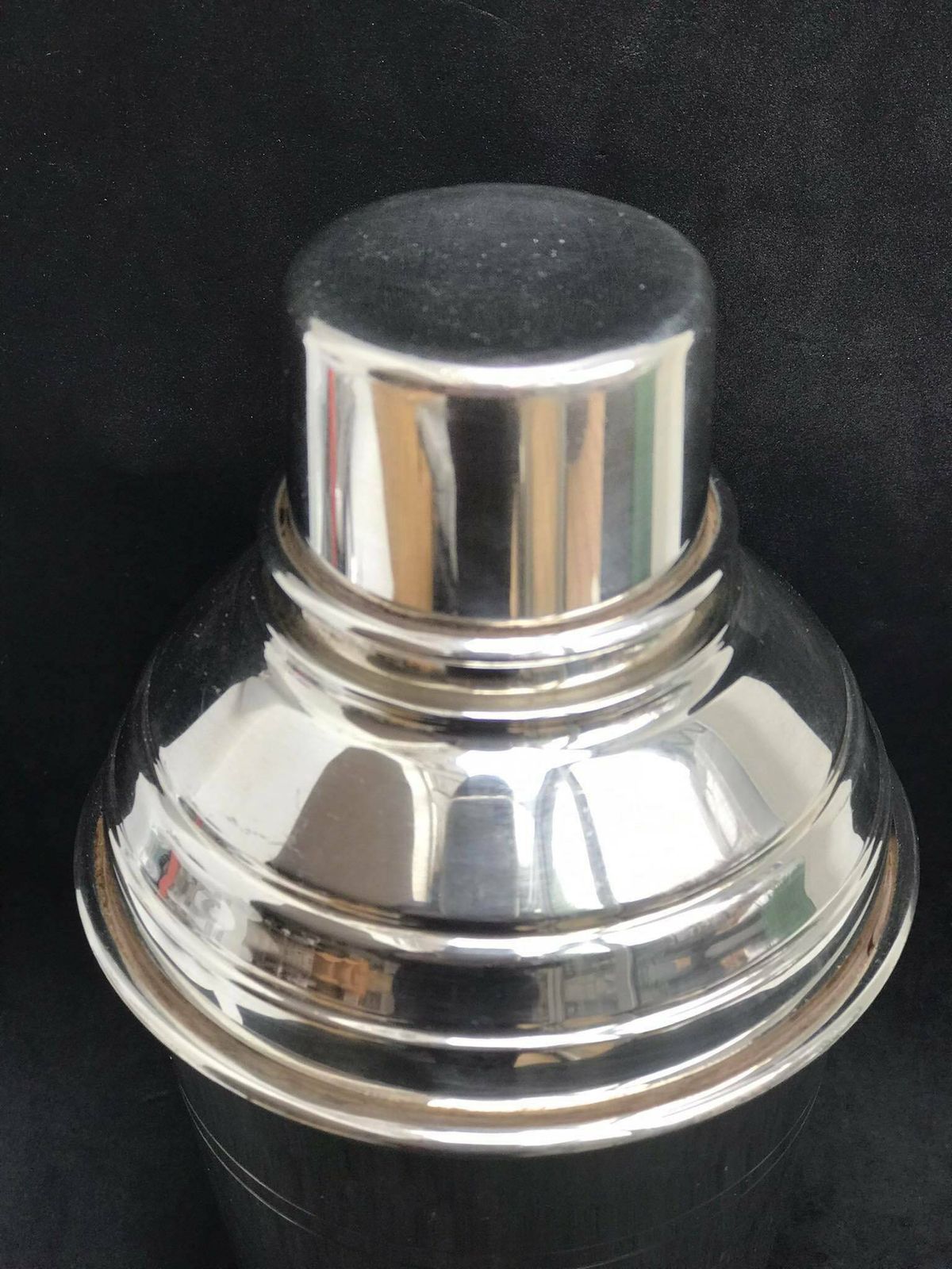 Art Deco Cocktail Shaker Antique 1920s Silver Plated Bar Cart Decor Mixology Tools Gift For Him Barware Accessories Gift For Dad Bar Decor photo 309.0