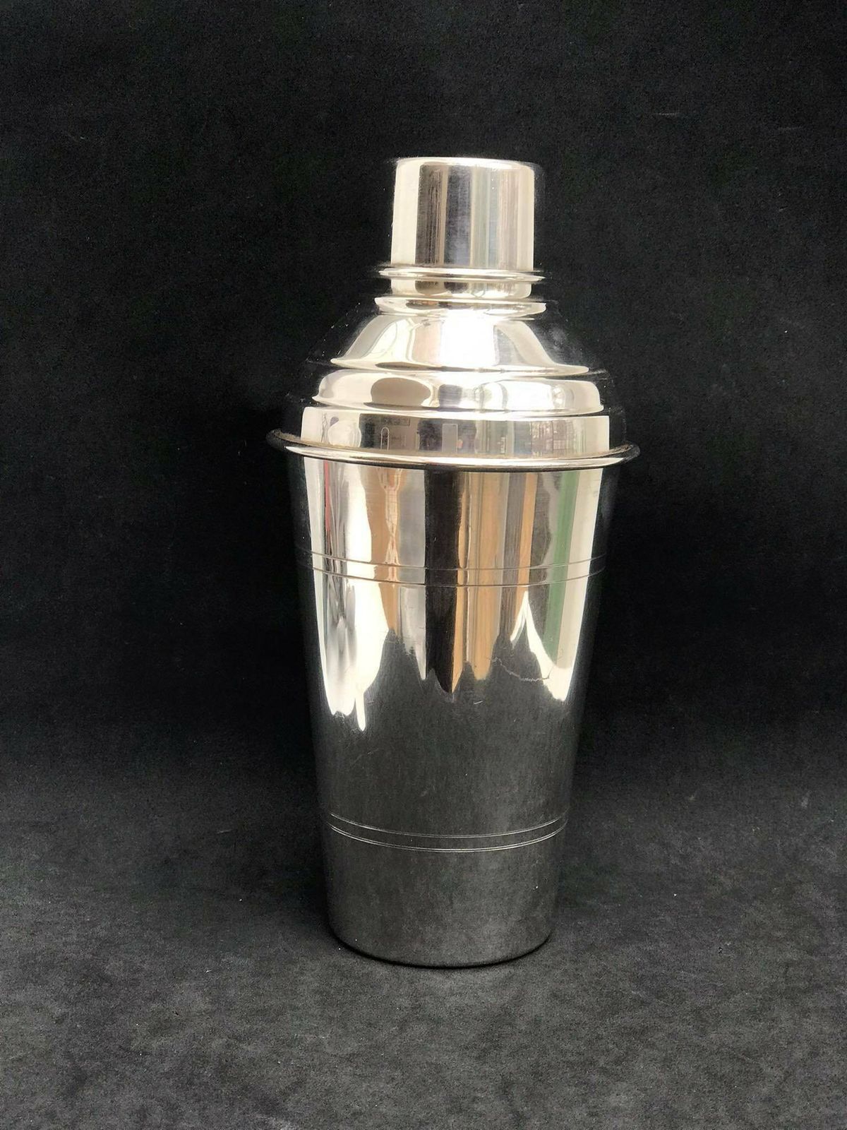 Art Deco Cocktail Shaker – Antiek, Ca. Jaren 1920 – Verzilverd – Barware Accessoires photo buy