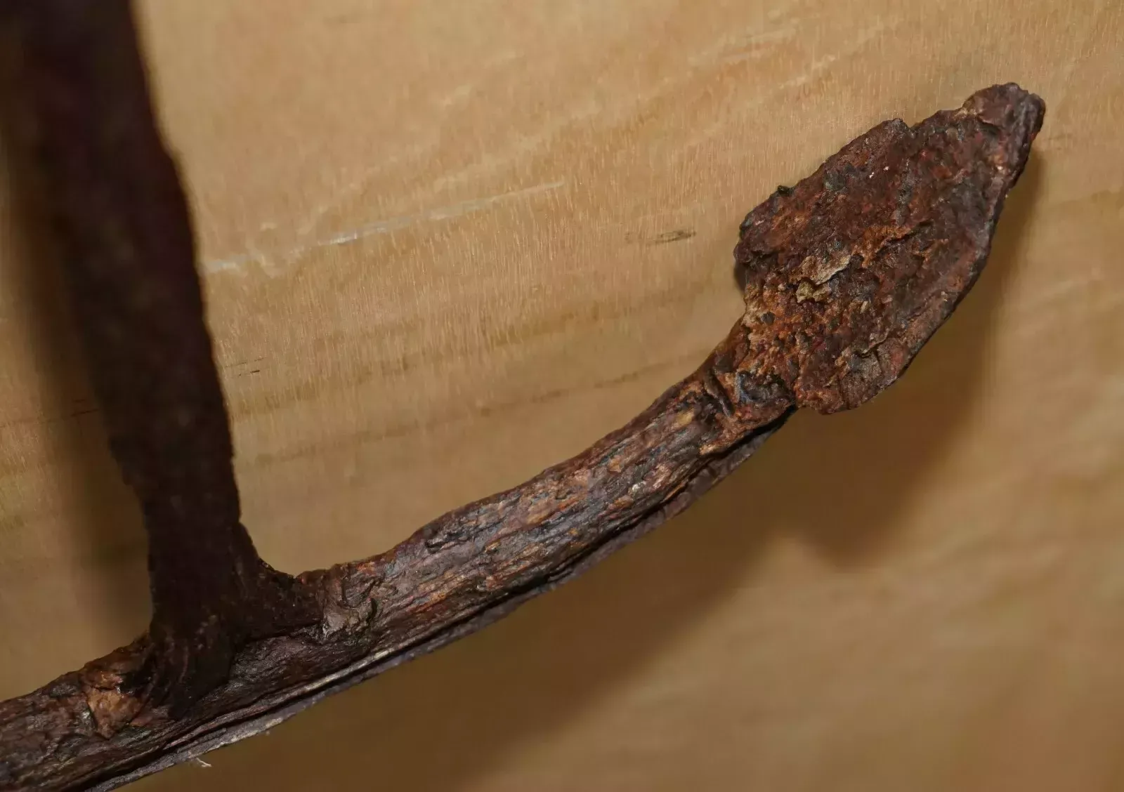 Antique Circa 1640 Original Heavily Worn English Ship's Anchor From Penzance photo Art