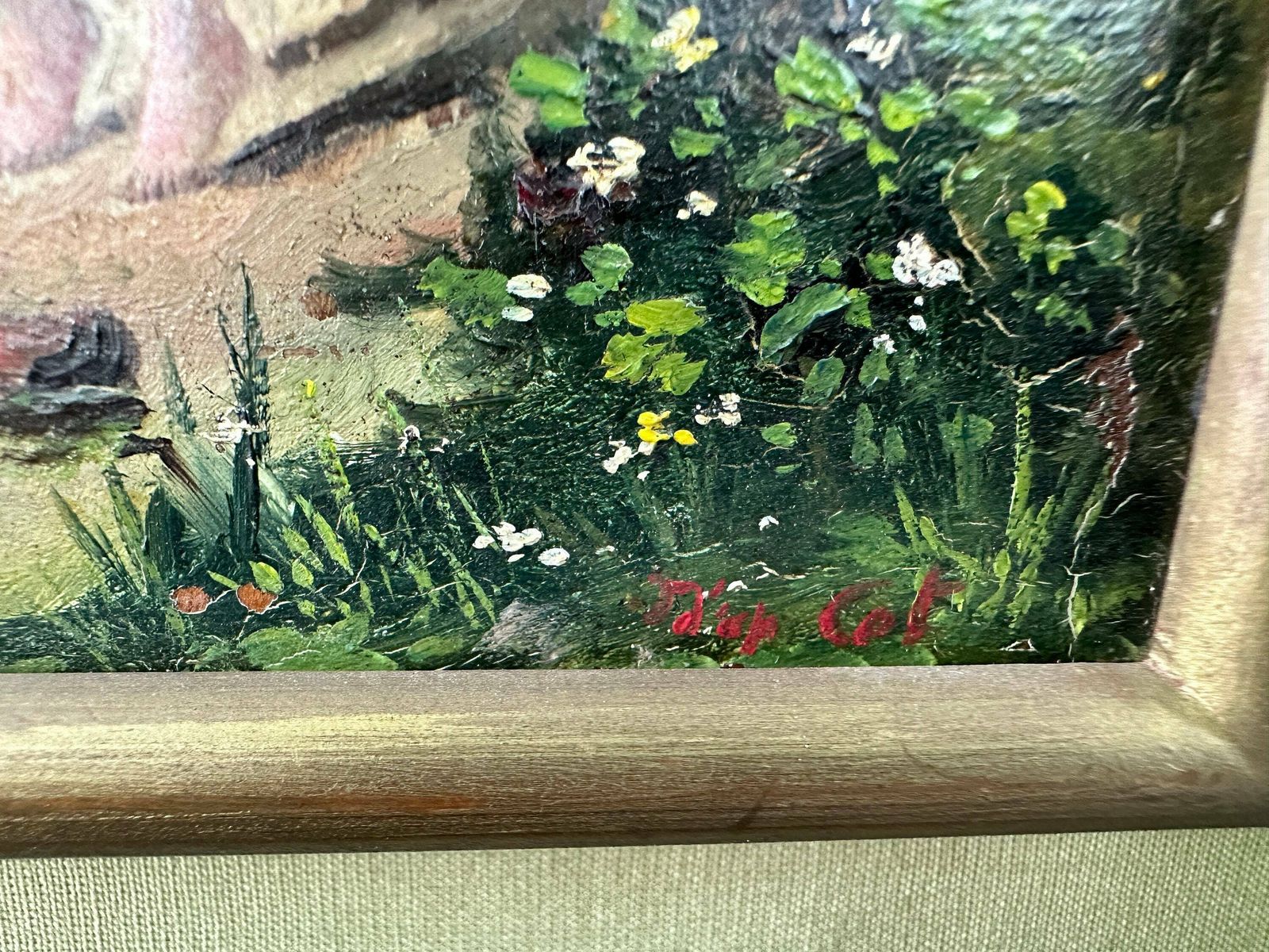 photo furniture Antique French Painting 19th, 1800s