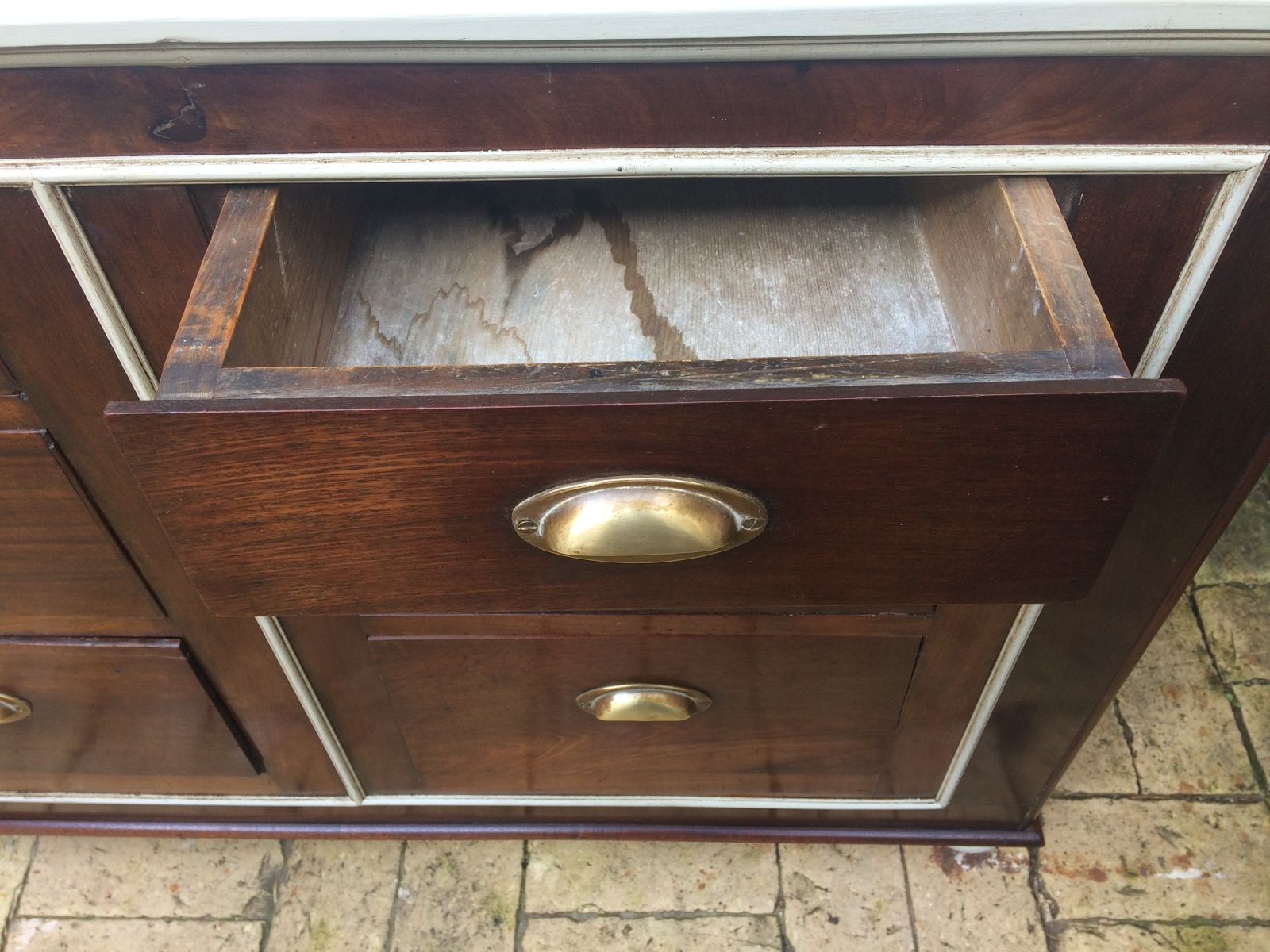 Antique Shop Counter Bank Of Drawers photo for sale