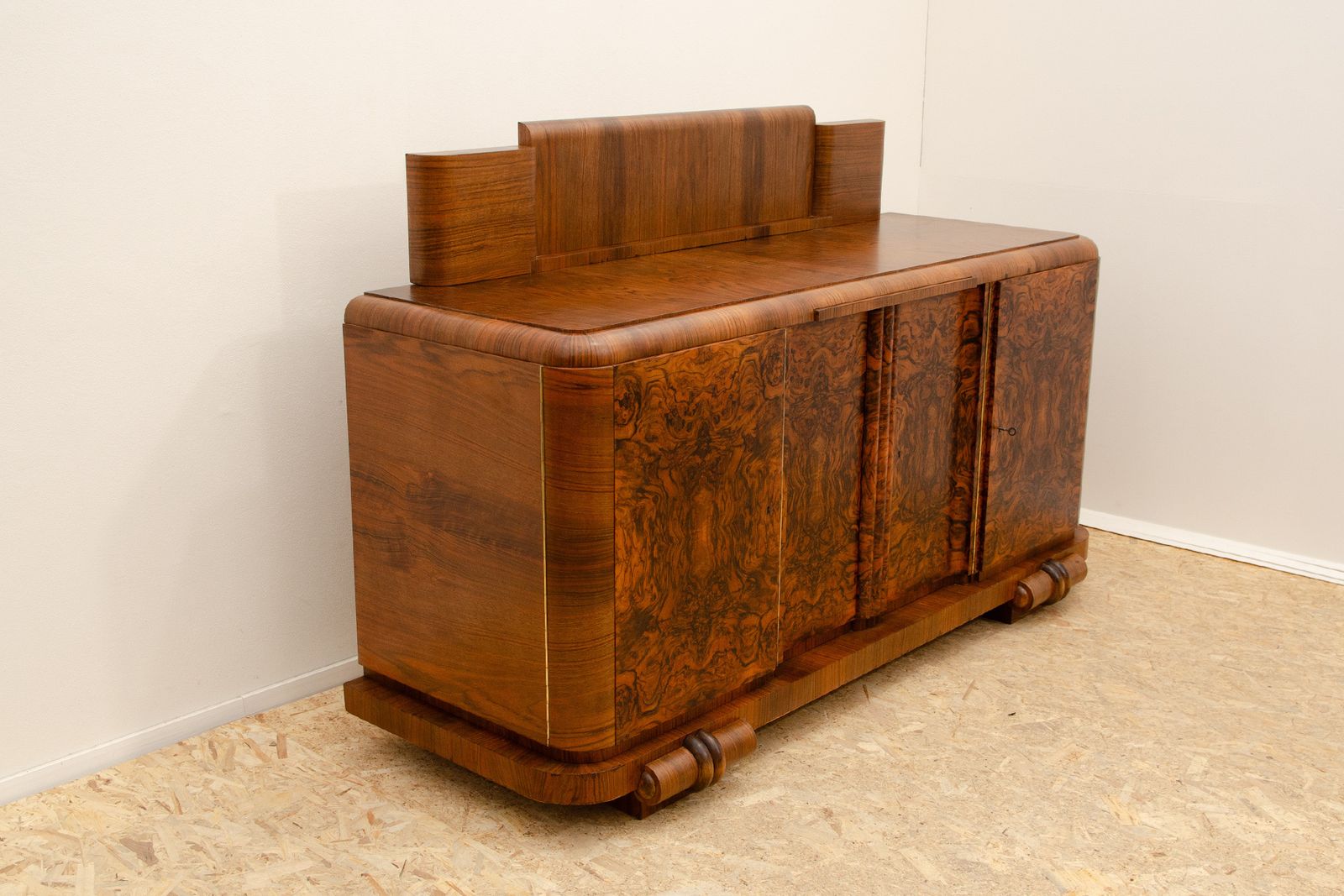 Volledig Gerestaureerd Frans Art Deco Stijl Dressoir, Jaren 1930 photo furniture