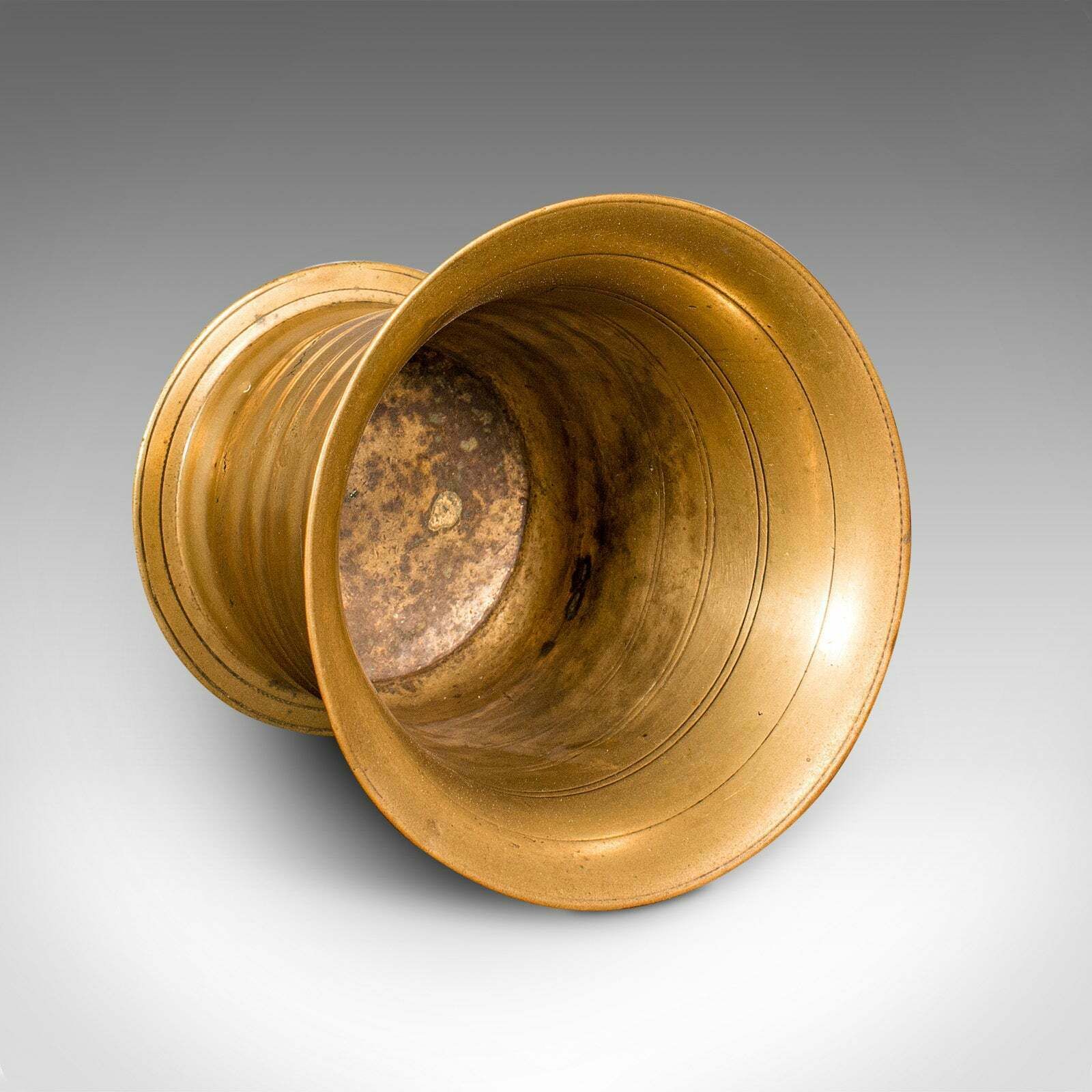 Antique Pestle & Mortar Set, English, Brass, Chemist Shop Instrument, Victorian photo buy