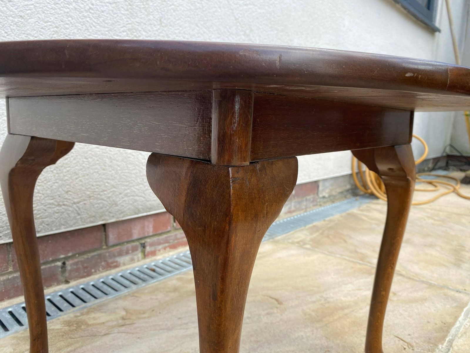 Vintage Solid Wood Wine Table / Plant Stand / Pot Stand / Pedestal Table photo buy