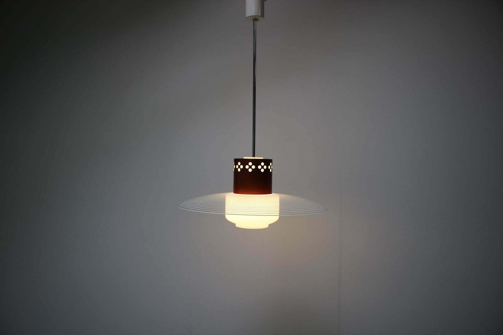 photo vinterior Midcentury Pendant By Valašské Meziříčí, Czech Republic, 1970s