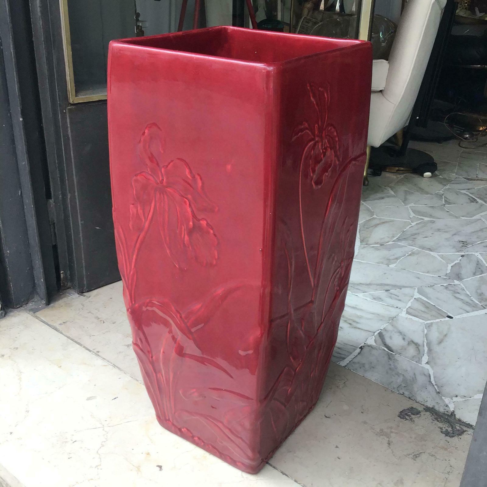 Guido Andlovitz Vase Portaombrelli Ceramica 1930 Italy photo Home Decor