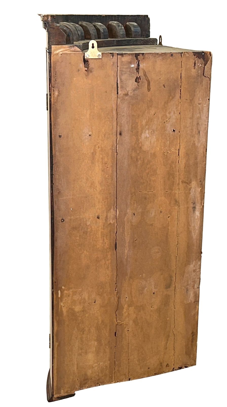 photo for sale 18th Century Mahogany Bow Corner Cupboard (England, Circa 1780)
