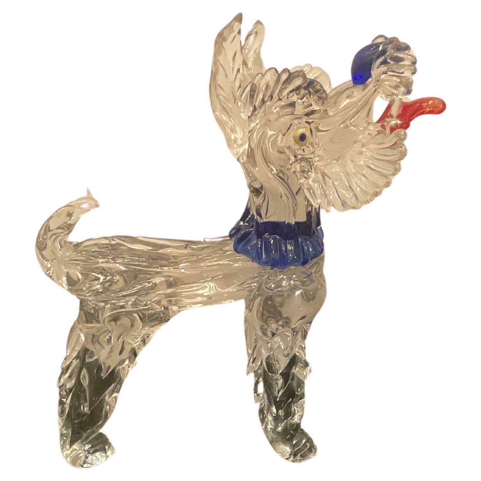 Barovier & Toso   Cane In Vetro Di Murano   Made In Italy   1950