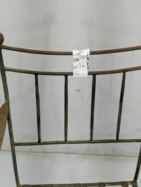 Pair Of Garden Armchairs From The 1940s Wrought Iron Tino Rossi photo buy