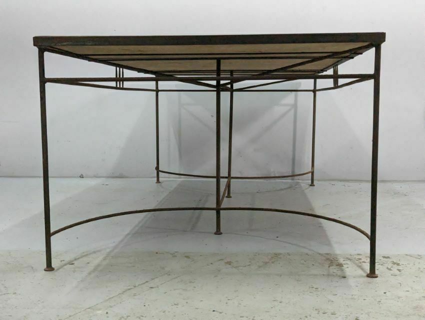 Half Moon Spacer Metal Side Table Tino Rossi photo buy