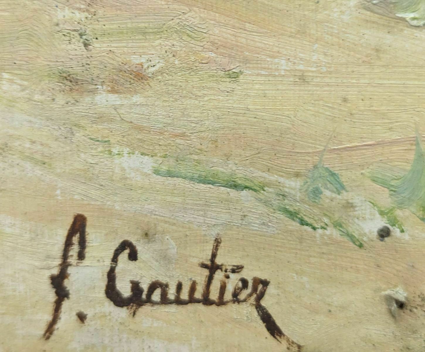 Landscape By François Gautier (1842 1917) photo 834.0