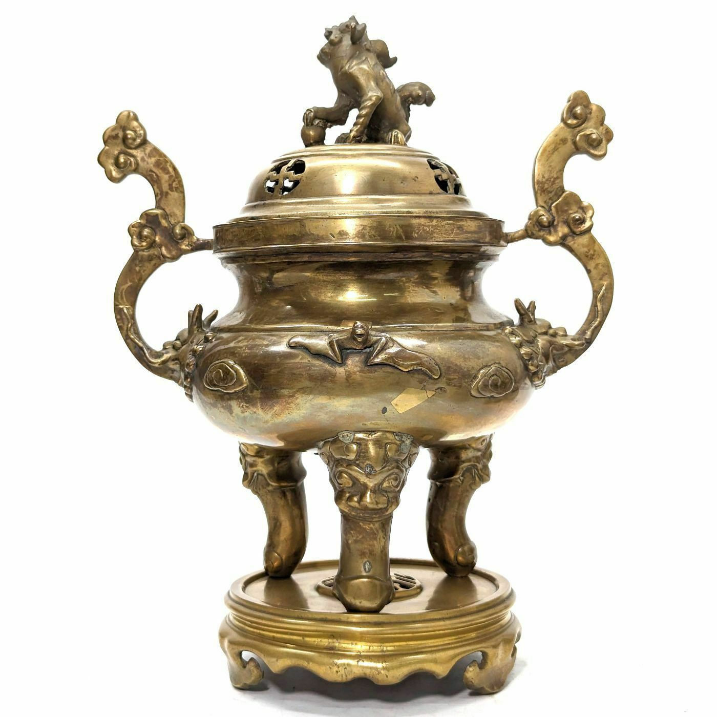 Chinese Bronze Incense Burner 19th Century