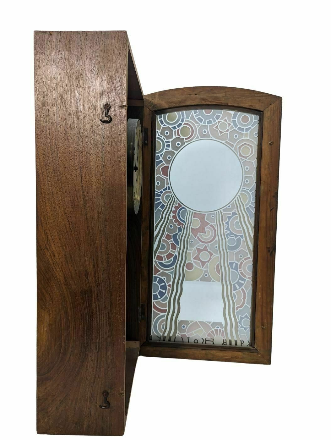Chime Art Deco Modernist Acid Degraded Glass photo Home Decor