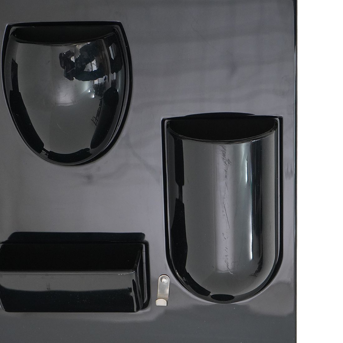 Black “Uten.Silo” Wall Organizer Tray By Dorothee Maurer Becker For Design M, 1960s photo 460.0