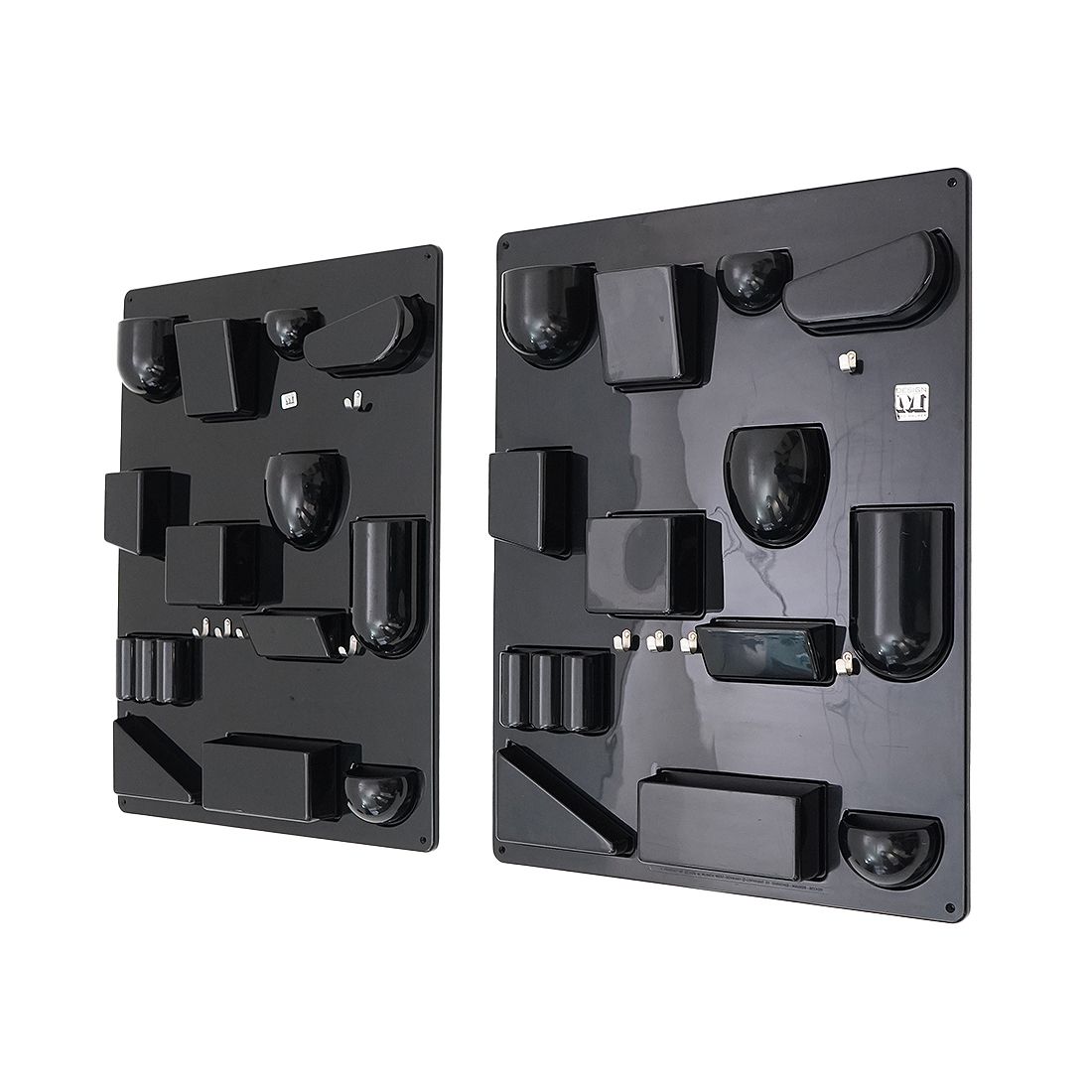 Black “Uten.Silo” Wall Organizer Tray By Dorothee Maurer Becker For Design M, 1960s photo vinterior