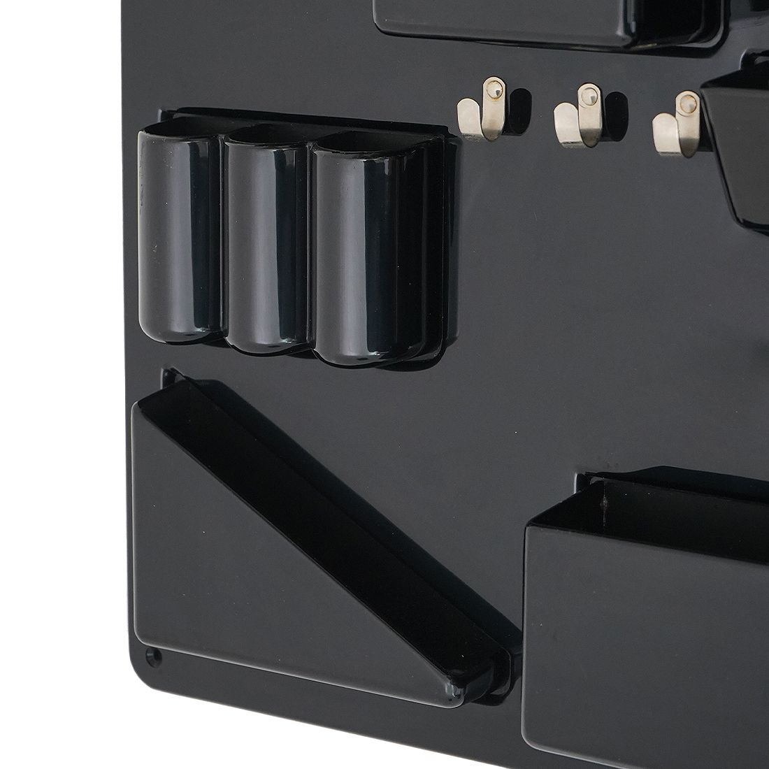 Black “Uten.Silo” Wall Organizer Tray By Dorothee Maurer Becker For Design M, 1960s photo vintage