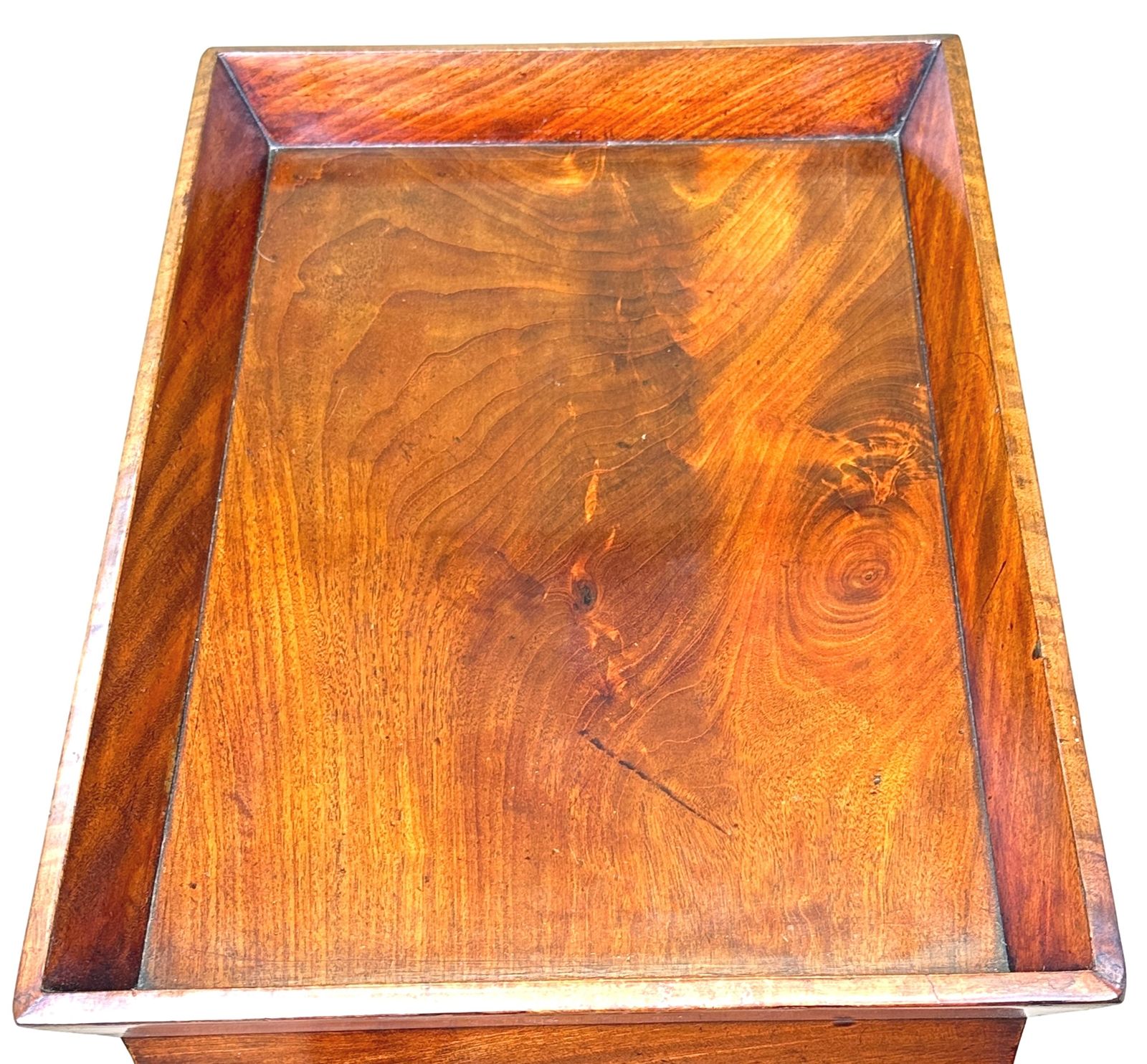 photo for sale Early 19th Century Mahogany Tricoteuse Occasional Table (France, Circa 1820)