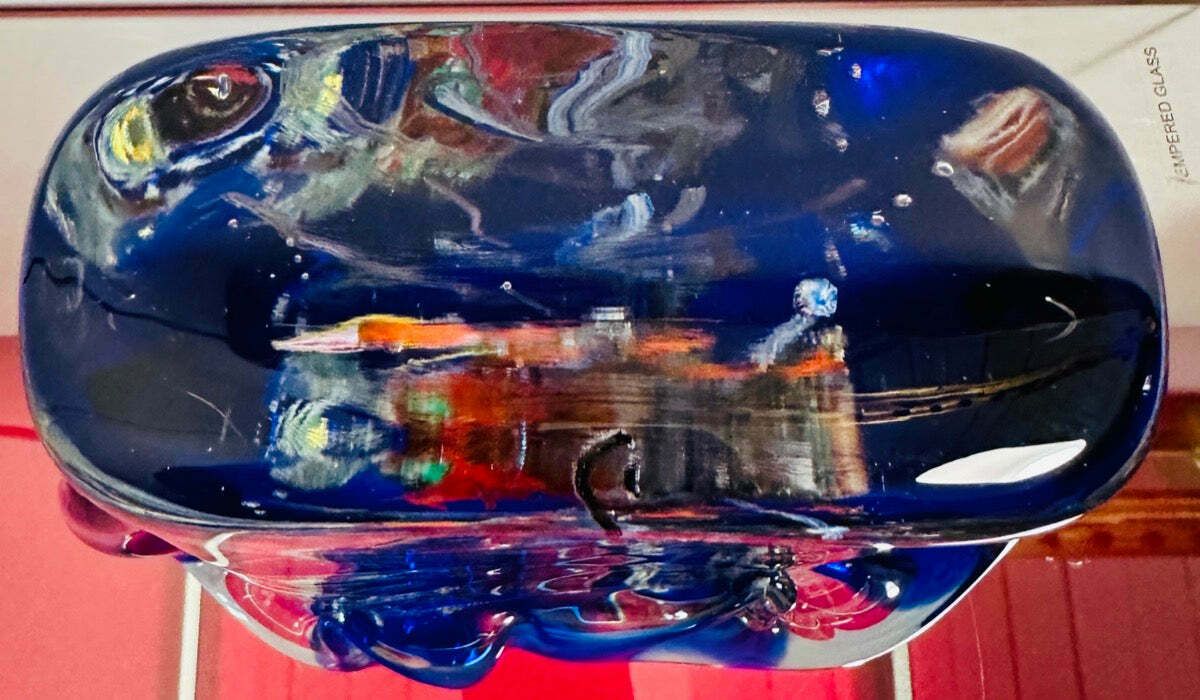 photo for sale Contemporary Chinese Fish Aquarium In The Style Of Glass Studio Murano