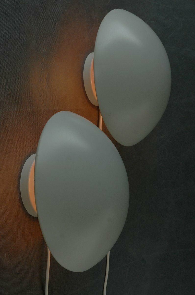 Maxi Ph Hat Wall Lamps By Poul Henningsen For Louis Poulsen, 1970s, Set Of 2 photo Lighting