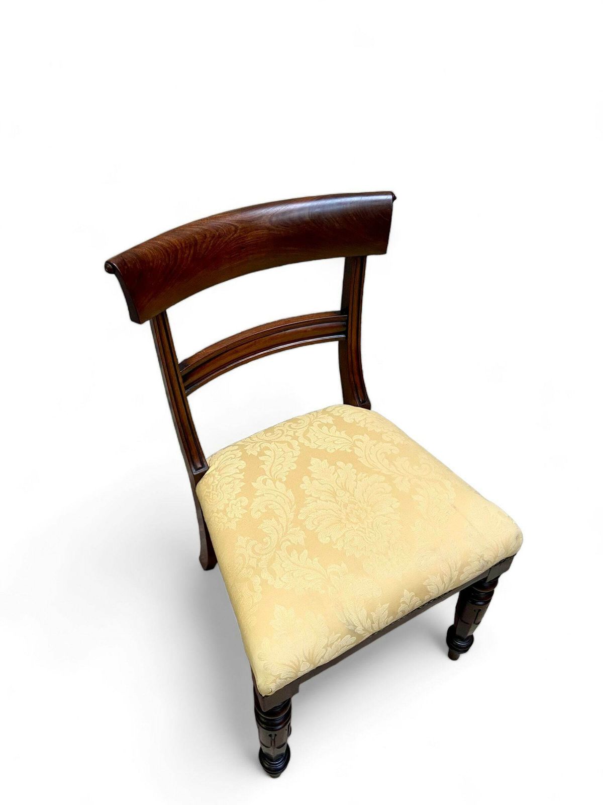 Antique Victorian Bedroom Chair C1880 / Turned Legs photo 170.0