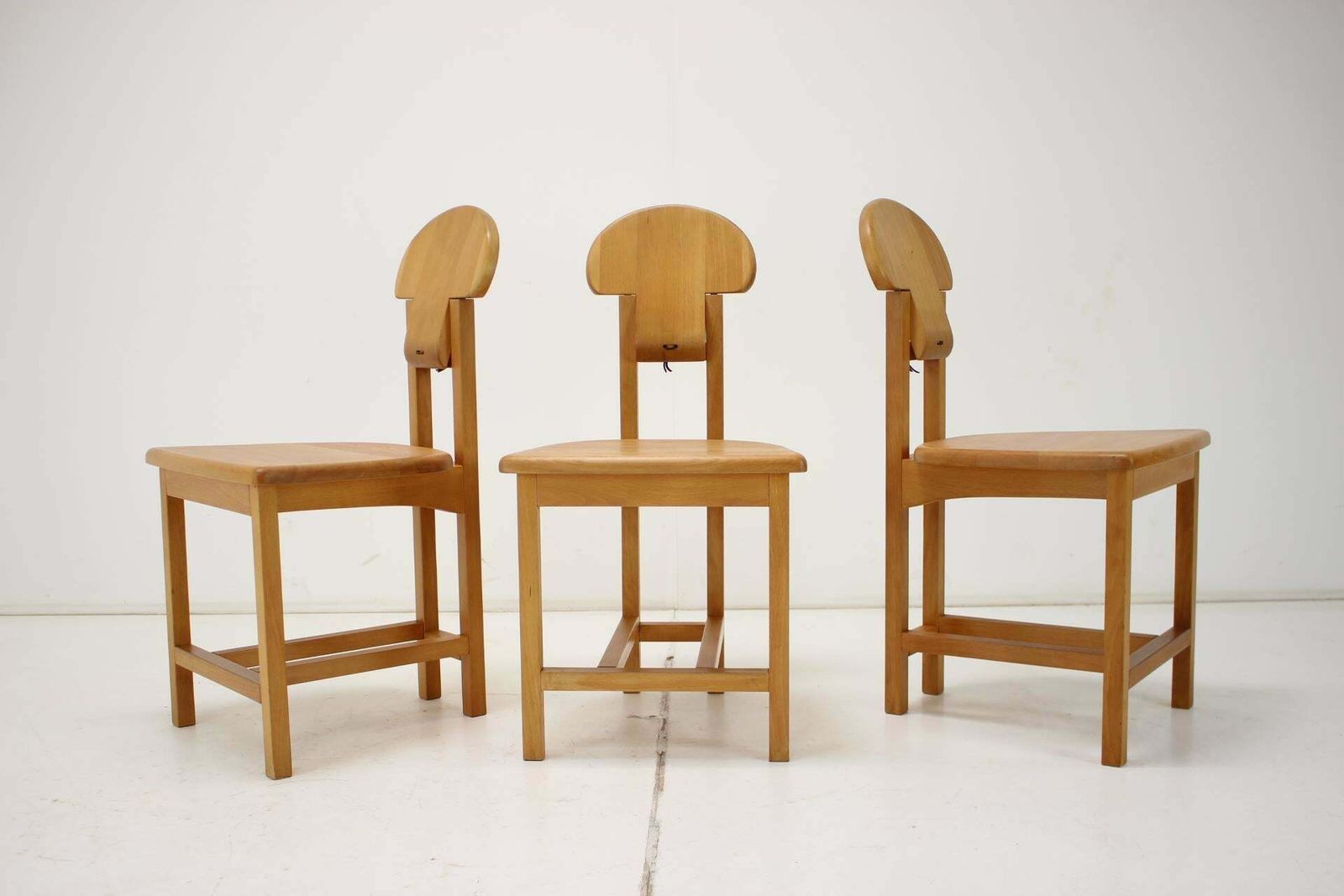 Set Of 3 Scandinavian Style Chairs, Finland, 1970s photo vintage