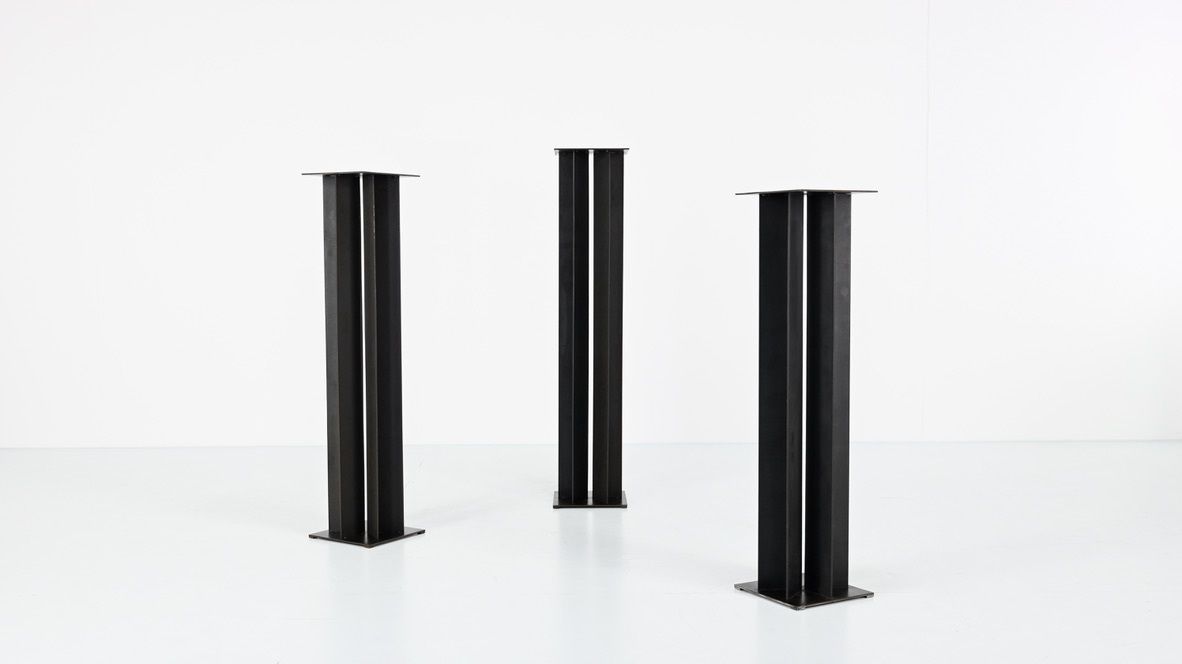 Pedestal "Etoile" By F.Robichez For Dritsh, Paris 1990s. photo furniture