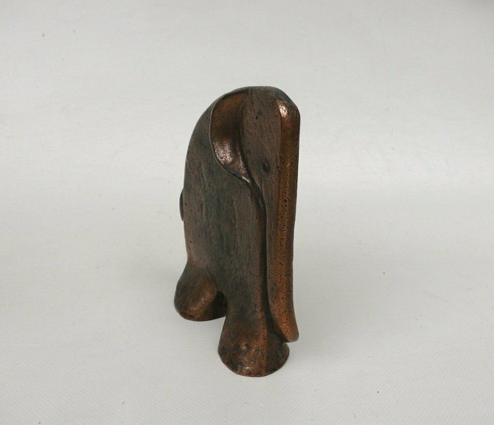 photo furniture Elephants Book Supports In Bronze From Kunsthaus Kopp, 1960s, Set Of 2