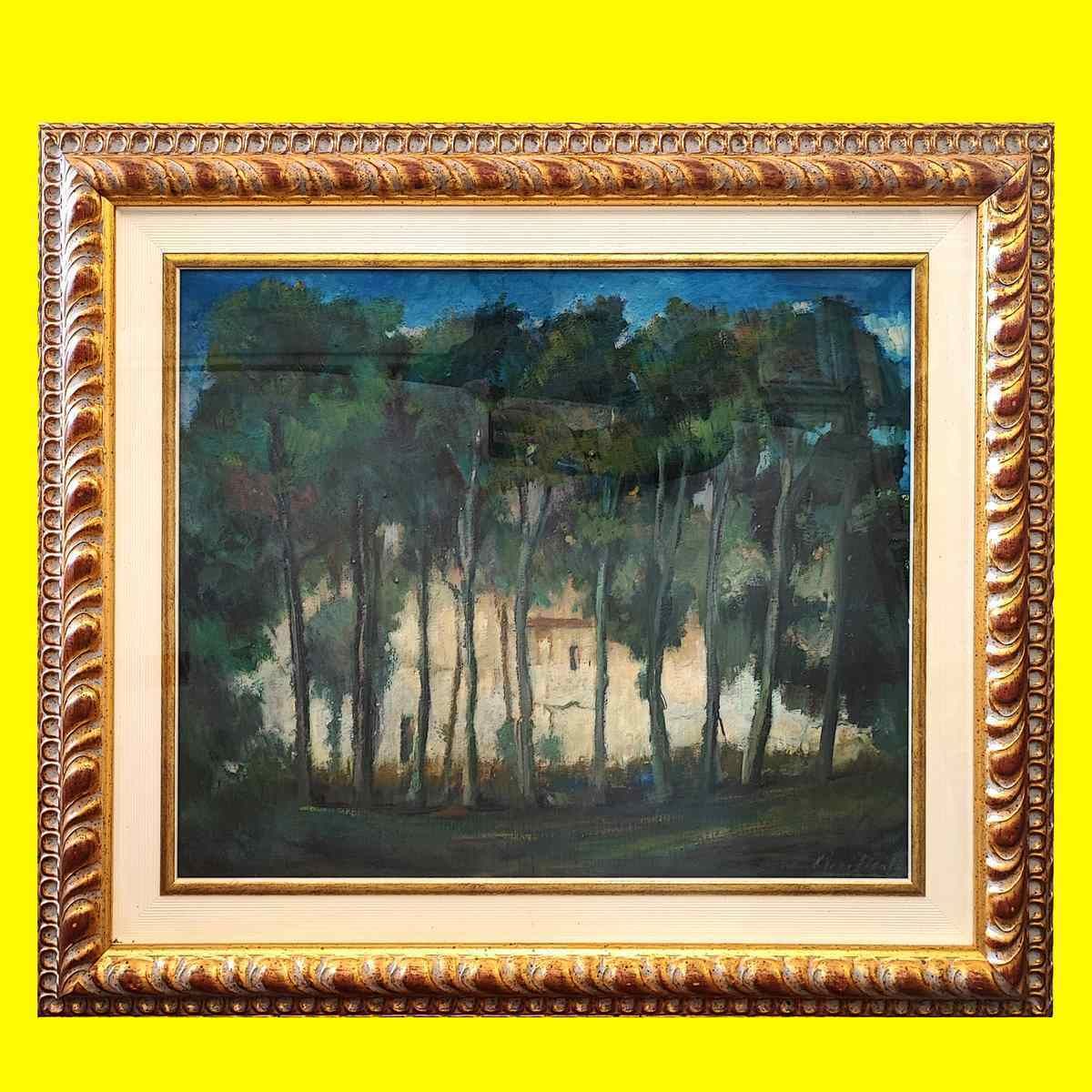 Work By Domenico Purified Oil On Canvas 1967