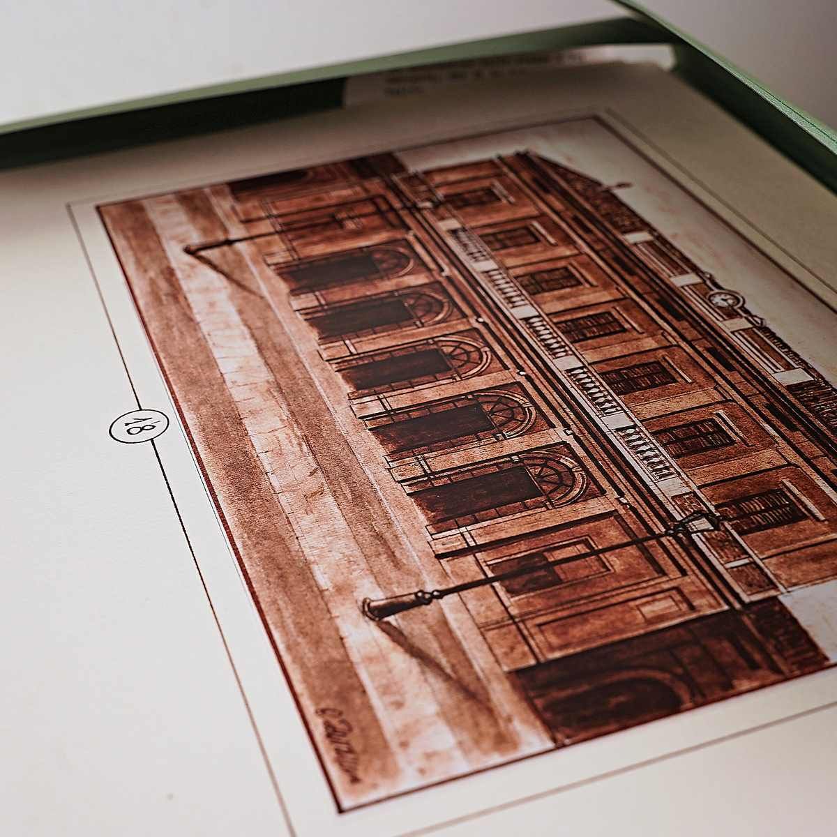 Lot Of 100 Prints The Old Ferrara 1920 1930 photo vinterior