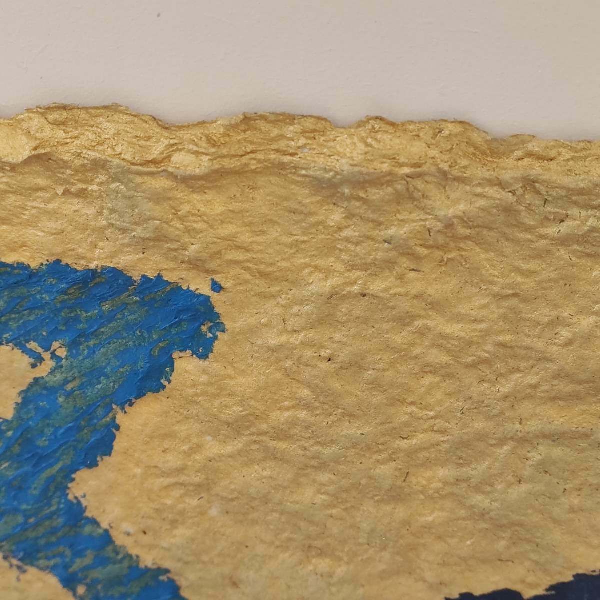Work By Riccardo Licata Mixed Media On Cardboard 2012 photo for sale