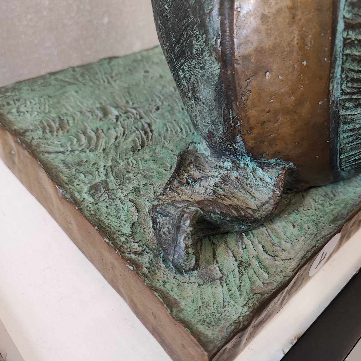 photo buy Patinated Bronze Sculpture Max Hamlet, Superstar Snail, Year 1991