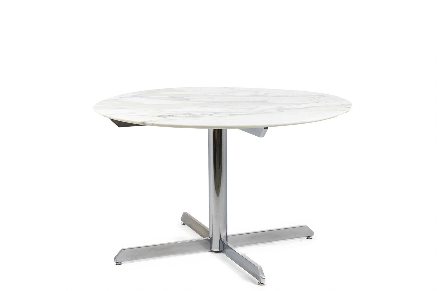 Florence Knoll For Knoll. Table In Marble And Chromed Metal. Circa 1960. Ls58341208u