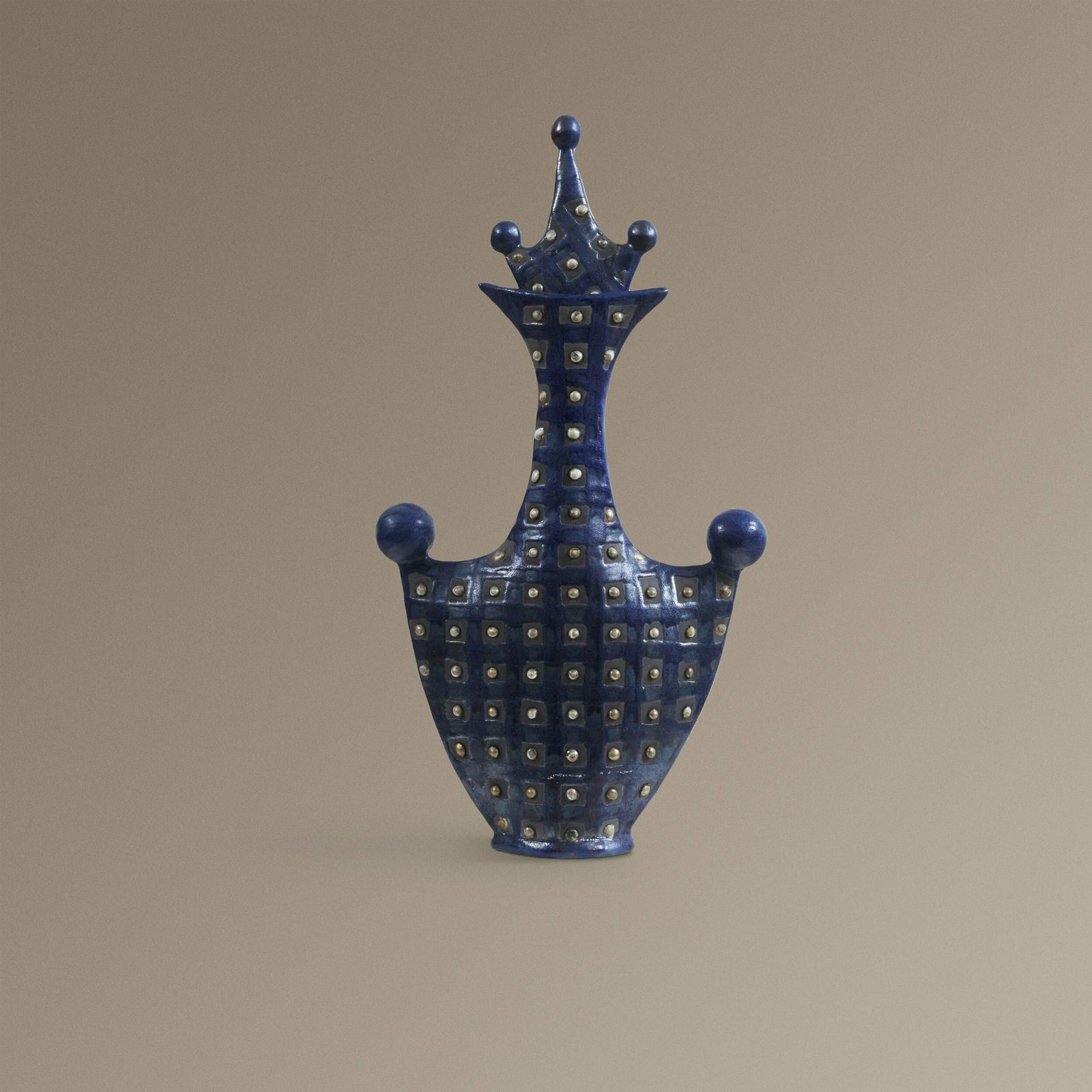Rare Studded Bottle Sculpture photo Art