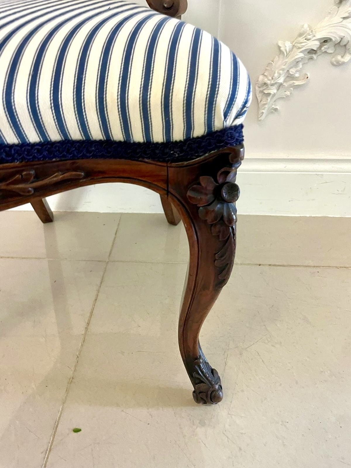Outstanding Quality Set Of 6 Antique 19th Century Carved Walnut Dining Chairs photo furniture