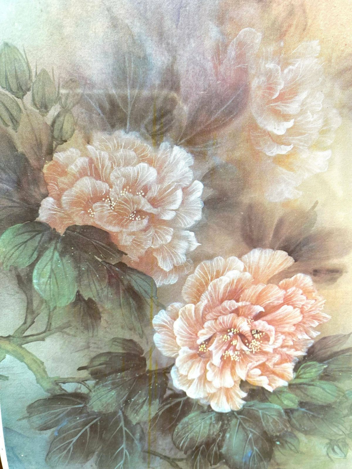 Lena Lui Floral, Portrait Print. New Home Gift, Home Decor. photo Art