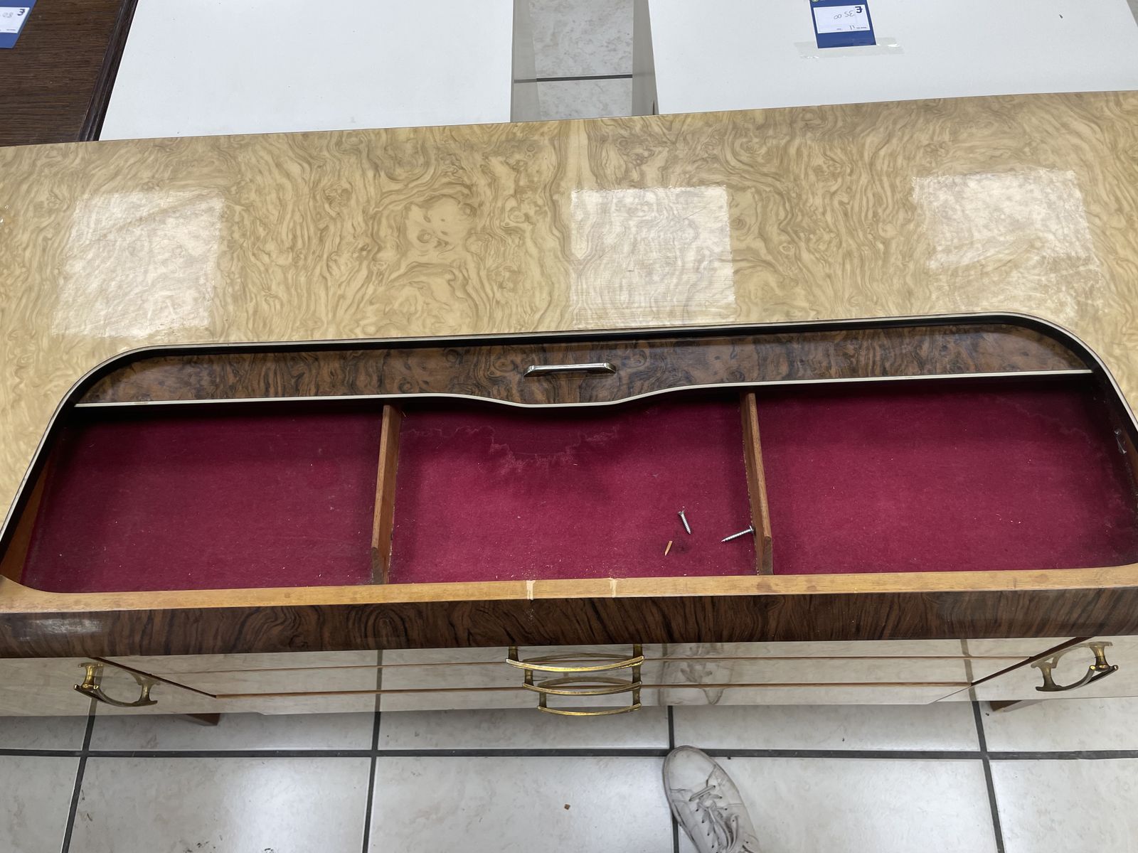 Mid Century Credenza By Beautilily Of London   Rare Find photo for sale