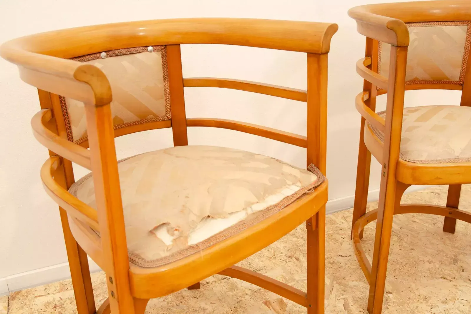 Josef Hoffmann Style Bentwood Armchairs, 1920´S, Europe photo vintage
